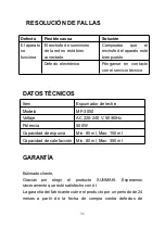 Preview for 38 page of Sunmaki MF-3050 Instruction Manual