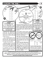 Предварительный просмотр 11 страницы Sunn Fun 4 Foot Centers Oval Pool 420869-14 Assembly Instructions Manual