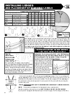 Предварительный просмотр 20 страницы Sunn Fun 4 Foot Centers Oval Pool 420869-14 Assembly Instructions Manual