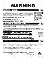 Preview for 21 page of Sunn Fun ROUND POOL Assembly Instructions Manual