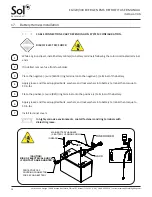 Preview for 10 page of Sunna Design Sol EVERGEN EG320 User Manual