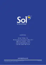 Предварительный просмотр 14 страницы Sunna Design SOL UP1 User Manual