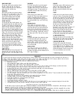 Preview for 2 page of SunnCamp Strand 390 Plus Instructions