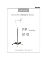 Предварительный просмотр 1 страницы SUNNEX PF MRI Series Installation And Service Manual