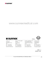 Предварительный просмотр 28 страницы SUNNEX PF MRI Series Installation And Service Manual