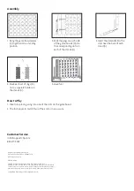 Preview for 2 page of Sunny & Fun SNFCNCT4WB User Manual