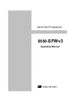 Preview for 1 page of Sunny Giken S550-SFWv3 Operation Manual