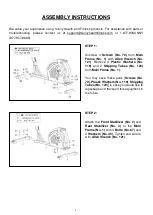 Preview for 8 page of Sunny Health & Fitness Elite Interactive Series User Manual