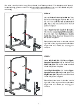 Preview for 8 page of Sunny Health & Fitness POWERVERSA SF-XF921041 User Manual