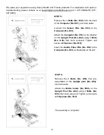 Preview for 15 page of Sunny Health & Fitness PRO CARDIO CLIMBER User Manual