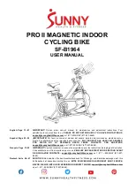 Sunny Health & Fitness PRO II SF-B1964 User Manual preview