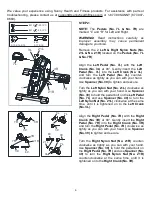 Preview for 7 page of Sunny Health & Fitness SF-B020029 User Manual