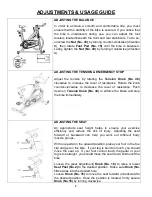 Предварительный просмотр 9 страницы Sunny Health & Fitness SF-B1002C User Manual