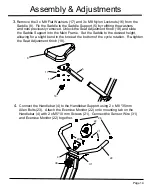 Preview for 15 page of Sunny Health & Fitness SF-B1004 Assembly & User Manual