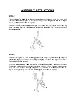 Preview for 5 page of Sunny Health & Fitness SF-B1411 User Manual