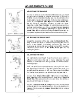 Preview for 13 page of Sunny Health & Fitness SF-B1805 User Manual