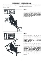 Предварительный просмотр 6 страницы Sunny Health & Fitness SF-B2715 User Manual