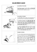 Preview for 11 page of Sunny Health & Fitness SF-B2883 User Manual