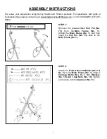 Предварительный просмотр 7 страницы Sunny Health & Fitness SF-B2989 User Manual