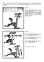 Предварительный просмотр 8 страницы Sunny Health & Fitness SF-BH621002 User Manual