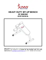 Sunny Health & Fitness SF-BH6502 User Manual preview