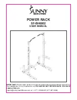 Sunny Health & Fitness SF-BH6802 User Manual предпросмотр