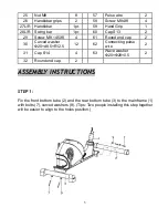 Preview for 5 page of Sunny Health & Fitness SF-E1114 Manual