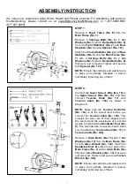 Preview for 6 page of Sunny Health & Fitness SF-E322002 User Manual