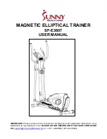 Sunny Health & Fitness SF-E3607 User Manual preview