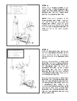 Preview for 8 page of Sunny Health & Fitness SF-E3607 User Manual