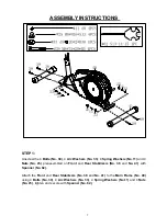 Preview for 8 page of Sunny Health & Fitness SF-E3609 User Manual