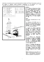 Preview for 30 page of Sunny Health & Fitness SF-E3890 User Manual