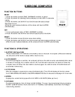 Preview for 12 page of Sunny Health & Fitness SF-E3911 User Manual