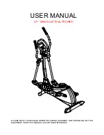 Sunny Health & Fitness SF-E602 User Manual preview