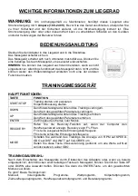 Preview for 57 page of Sunny Health & Fitness SF-RB4850 User Manual