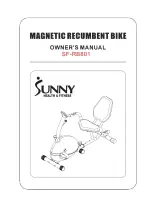 Sunny Health & Fitness SF-RB801 Owner'S Manual preview