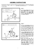 Предварительный просмотр 8 страницы Sunny Health & Fitness SF-RBD4703 User Manual