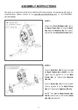 Preview for 6 page of Sunny Health & Fitness SF-RW520007 User Manual