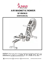 Preview for 1 page of Sunny Health & Fitness SF-RW5623 User Manual