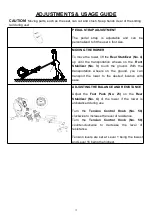 Preview for 13 page of Sunny Health & Fitness SF-RW5801 User Manual