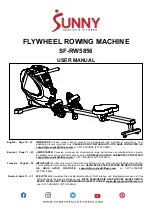 Sunny Health & Fitness SF-RW5856 User Manual preview