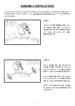 Preview for 11 page of Sunny Health & Fitness SF-RW5856 User Manual