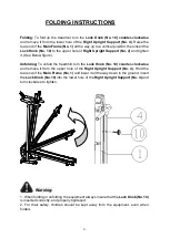 Preview for 7 page of Sunny Health & Fitness SF-T1407 User Manual