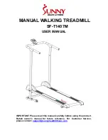 Sunny Health & Fitness SF-T1407M User Manual preview