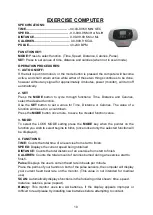 Preview for 11 page of Sunny Health & Fitness SF-T1409M User Manual