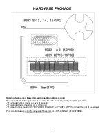 Preview for 6 page of Sunny Health & Fitness SF-T7705 User Manual