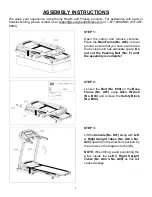 Preview for 7 page of Sunny Health & Fitness SF-T7705 User Manual