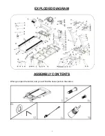 Preview for 3 page of Sunny Health & Fitness SF-T7861 User Manual