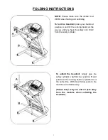 Preview for 8 page of Sunny Health & Fitness SF-T7861 User Manual