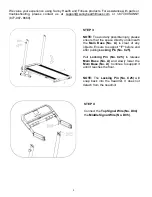 Preview for 9 page of Sunny Health & Fitness SF-T7942 User Manual